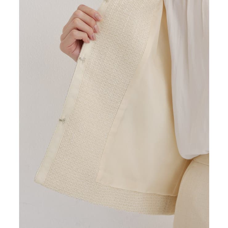 ツイードノーカラージャケット | THE SHOP TK | 詳細画像21 