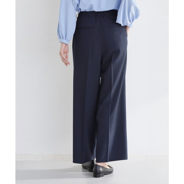 【通勤・セレモニー】CAVIAN 2タックワイドパンツ/セットアップ可 | THE SHOP TK | 詳細画像10 