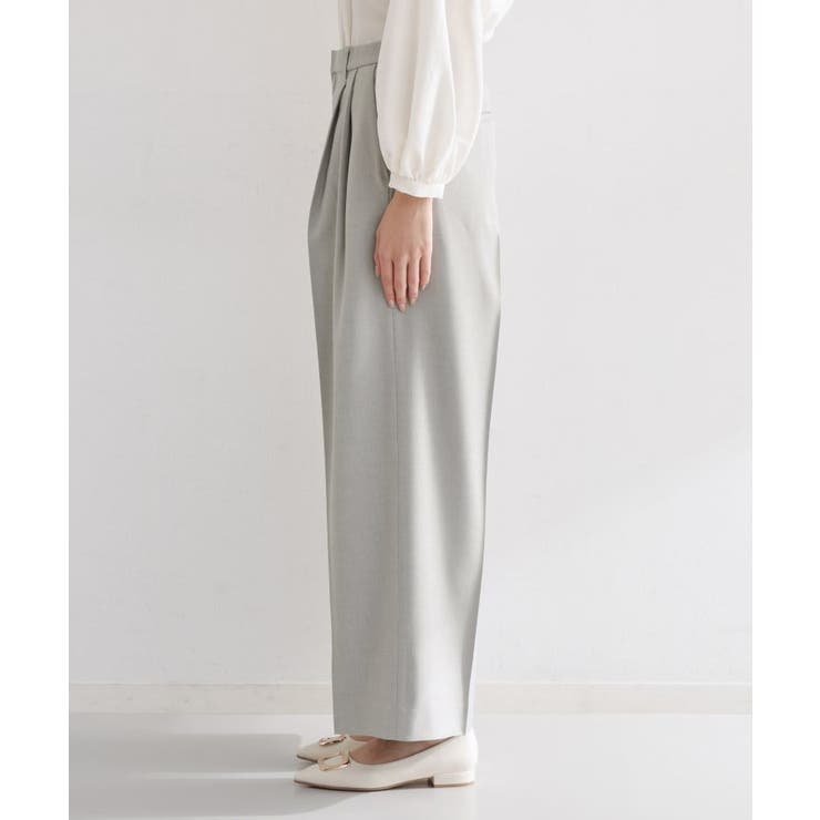 【通勤・セレモニー】CAVIAN 2タックワイドパンツ/セットアップ可 | THE SHOP TK | 詳細画像14 