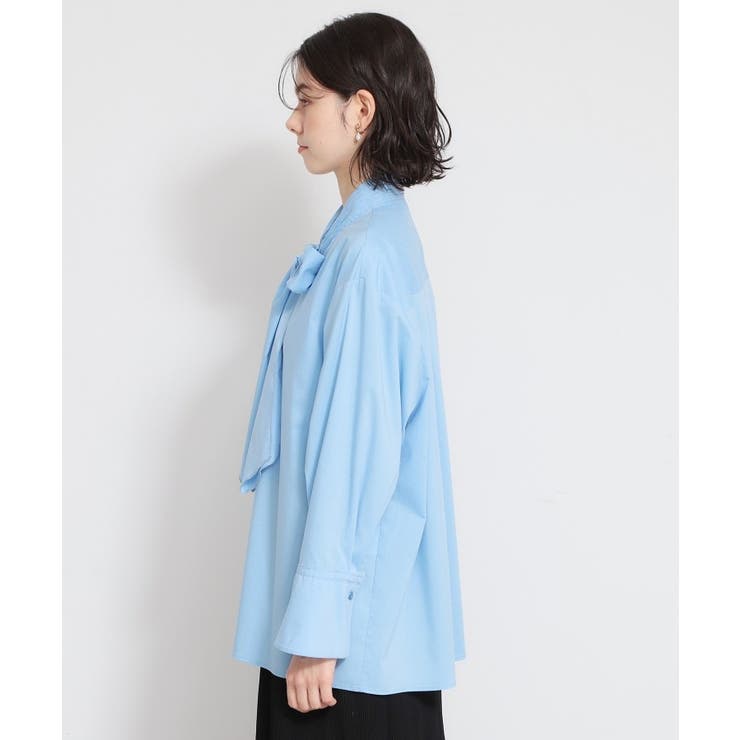 【通勤・セレモニー】タックボウタイブラウス | THE SHOP TK | 詳細画像10 