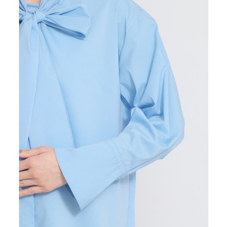 【通勤・セレモニー】タックボウタイブラウス | THE SHOP TK | 詳細画像14 