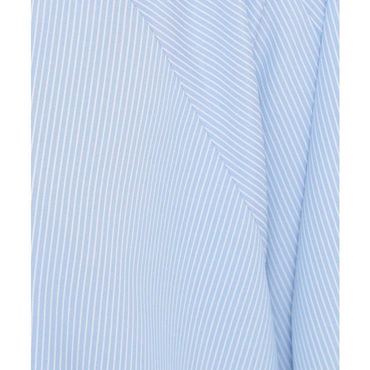 キーネックストライプドロストシャツブラウス | THE SHOP TK | 詳細画像12 