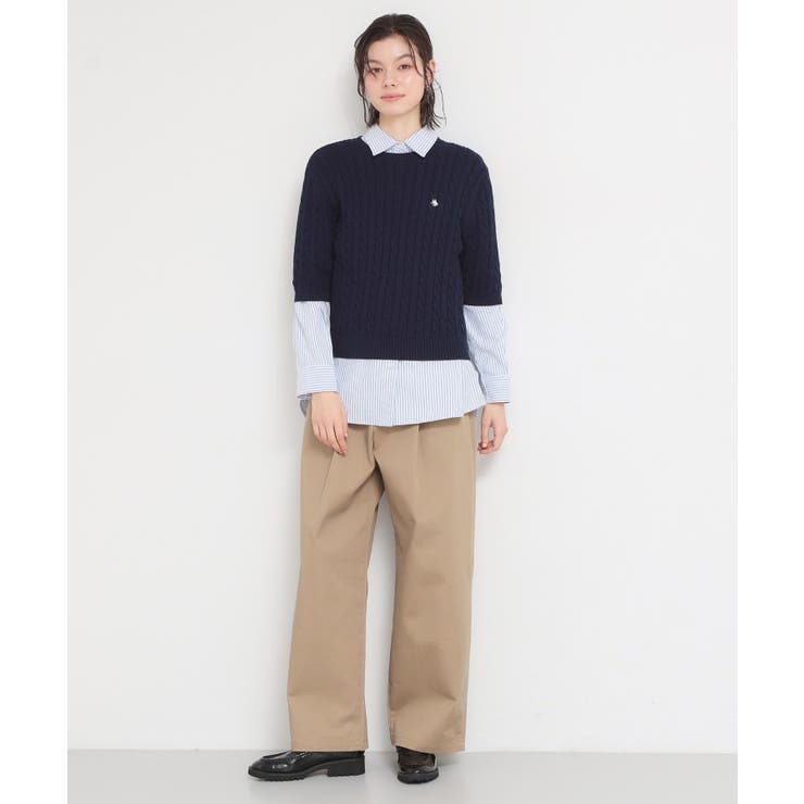 【POLO BCS 別注】5分袖ケーブルニット | THE SHOP TK | 詳細画像19 