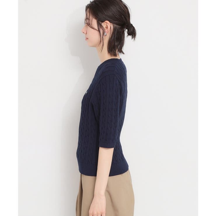 【POLO BCS 別注】5分袖ケーブルニット | THE SHOP TK | 詳細画像23 