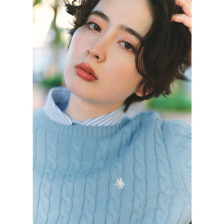 【POLO BCS 別注】5分袖ケーブルニット | THE SHOP TK | 詳細画像4 