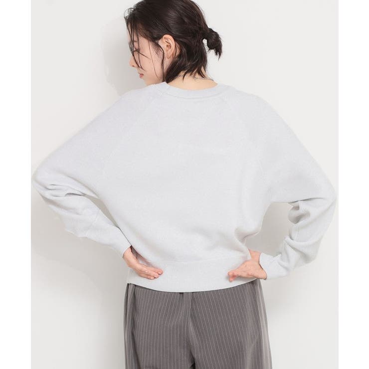 【着丈が選べる】スウェットライクラメジャカードニット | THE SHOP TK | 詳細画像5 