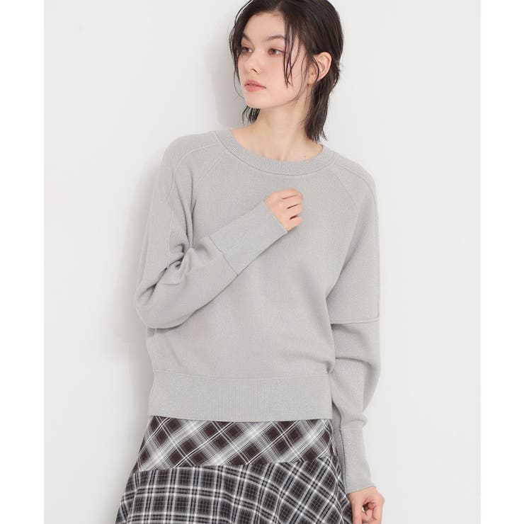 グレー/トール(112) | 【着丈が選べる】スウェットライクラメジャカードニット | THE SHOP TK