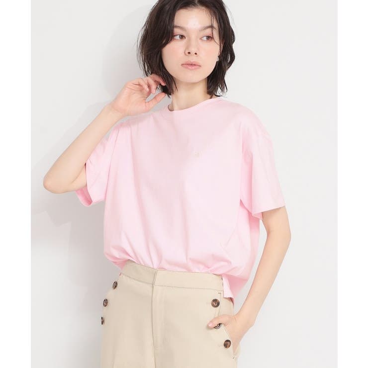 ライトピンク(070) | 【POLO BCS 別注】ワンポイント刺繍T | THE SHOP TK