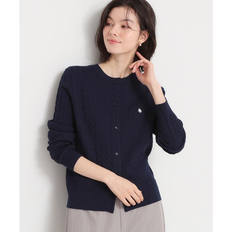 ネイビー(094) | 【POLO BCS 別注】ケーブルカーディガン | THE SHOP TK