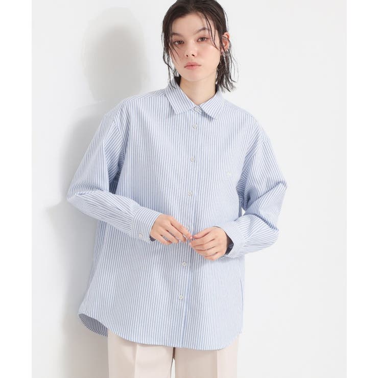 ブルー(392) | 【POLO BCS 別注】ストライプOXシャツ | THE SHOP TK