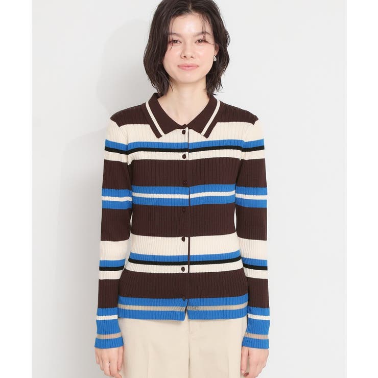 衿付マルチボーダーニット | THE SHOP TK | 詳細画像13 