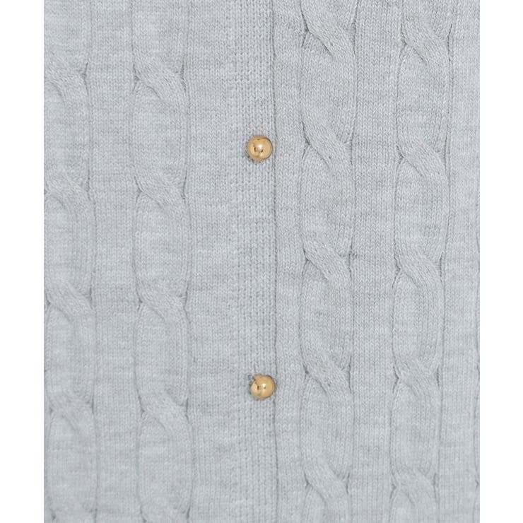 衿付ケーブルニット | THE SHOP TK | 詳細画像8 