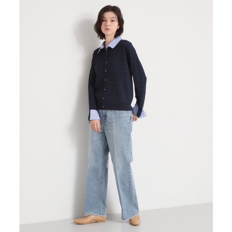 衿付ケーブルニット | THE SHOP TK | 詳細画像11 