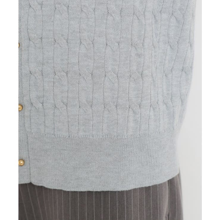 衿付ケーブルニット | THE SHOP TK | 詳細画像20 