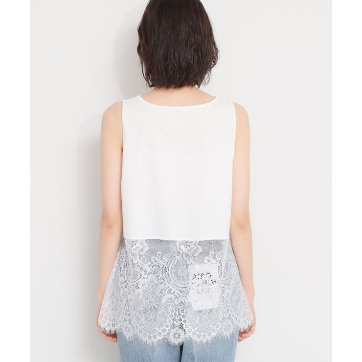 裾レースタンクトップ | THE SHOP TK | 詳細画像7 