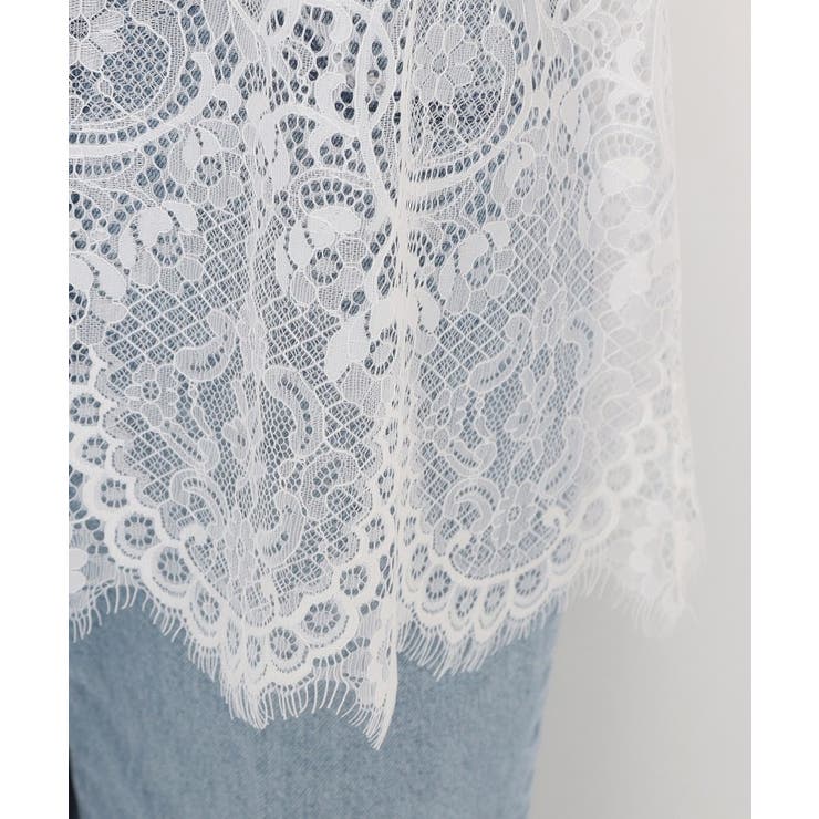 裾レースタンクトップ | THE SHOP TK | 詳細画像10 