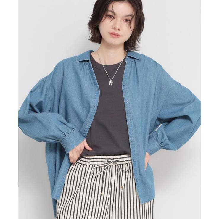 【後ろ姿もサマになる】バックシャーリングシャツ | THE SHOP TK | 詳細画像7 