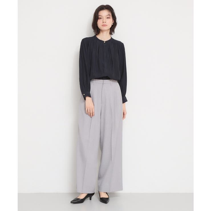 ヴィンテージサテンギャザーブラウス | THE SHOP TK | 詳細画像11 