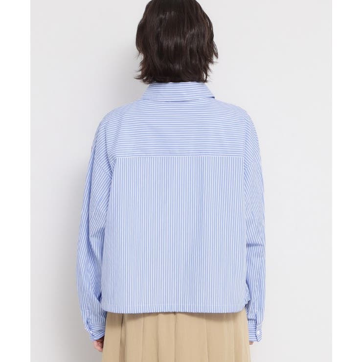 ショート丈シャツブルゾン | THE SHOP TK | 詳細画像14 