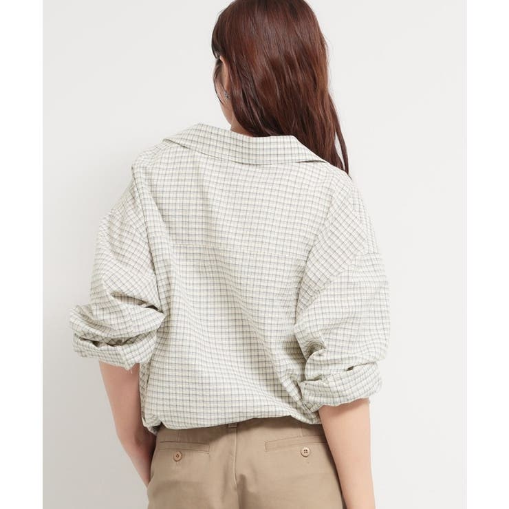 ショート丈シャツブルゾン | THE SHOP TK | 詳細画像9 