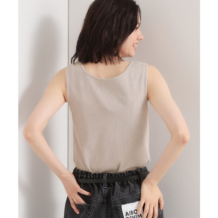 前後2WAYスクエアネックテレコタンク | THE SHOP TK | 詳細画像6 