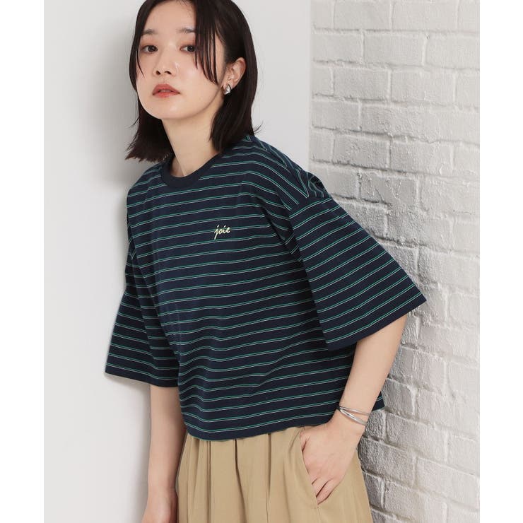 ワンポイント刺繍マルチボーダーTee | THE SHOP TK | 詳細画像9 