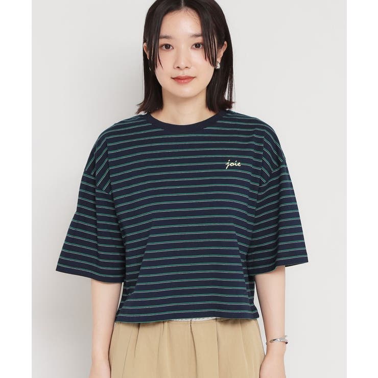 ワンポイント刺繍マルチボーダーTee | THE SHOP TK | 詳細画像13 
