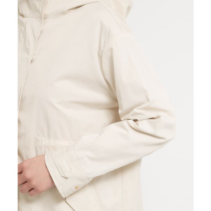 【ウエスト調節可能ですっきり見え】フーデットブルゾン/洗える | THE SHOP TK | 詳細画像28 