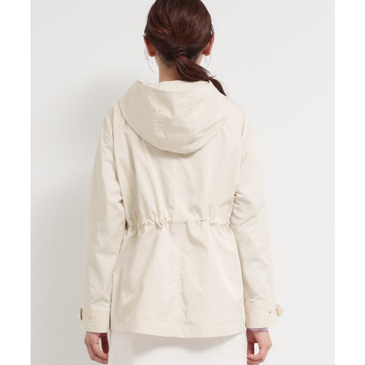 【ウエスト調節可能ですっきり見え】フーデットブルゾン/洗える | THE SHOP TK | 詳細画像33 