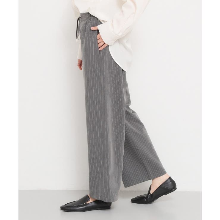 ストライプイージーワイドパンツ | THE SHOP TK | 詳細画像7 