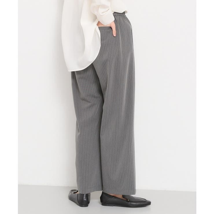 ストライプイージーワイドパンツ | THE SHOP TK | 詳細画像8 