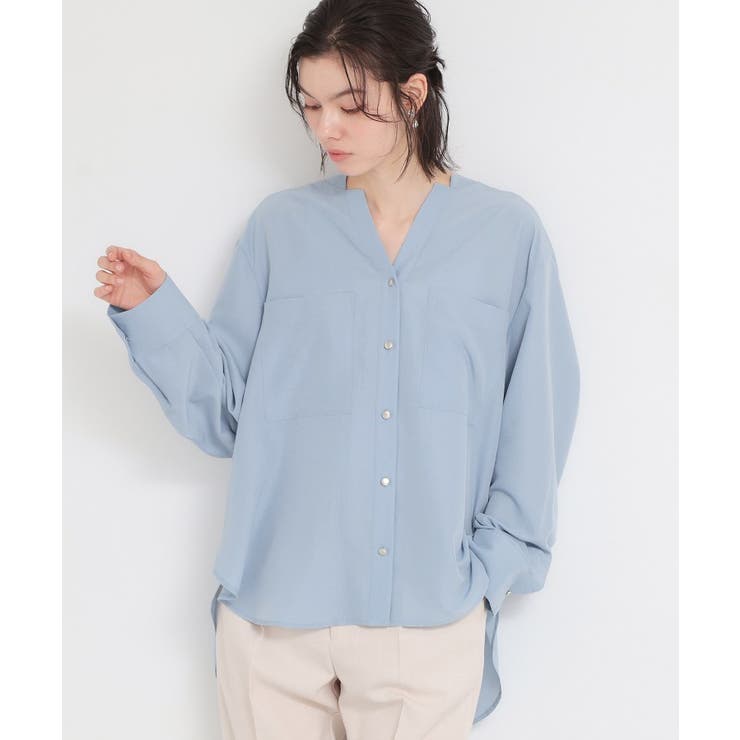 Wポケット金ボタンシャツ | THE SHOP TK | 詳細画像19 