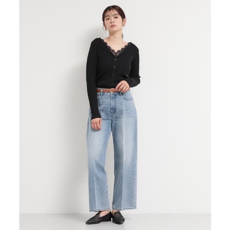 レースレイヤードリブニット | THE SHOP TK | 詳細画像7 