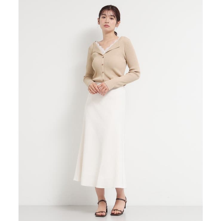 レースレイヤードリブニット | THE SHOP TK | 詳細画像11 