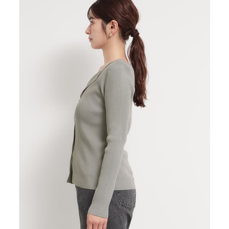 レースレイヤードリブニット | THE SHOP TK | 詳細画像14 