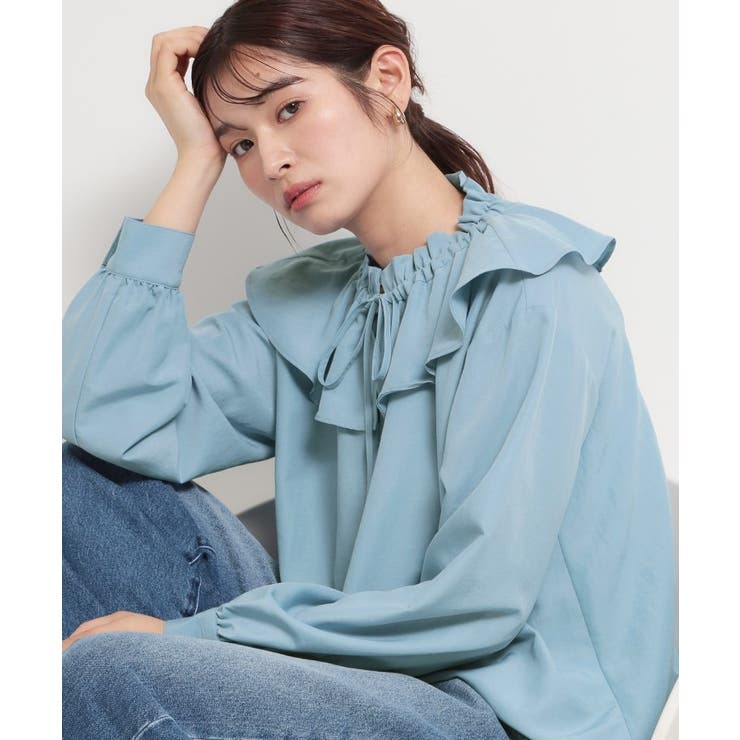 エアリーフリルブラウス | THE SHOP TK | 詳細画像1 