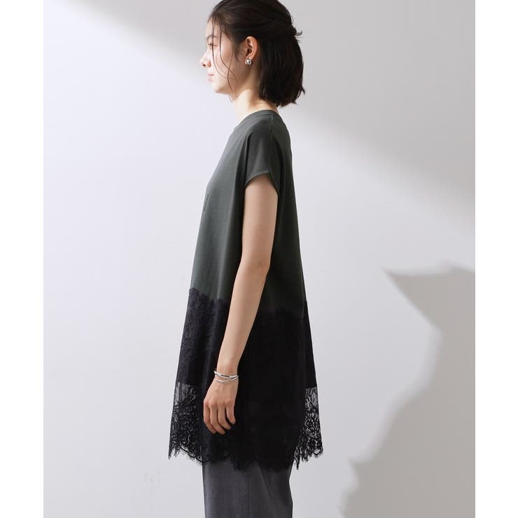 レース切替 ロングTシャツ | THE SHOP TK | 詳細画像14 
