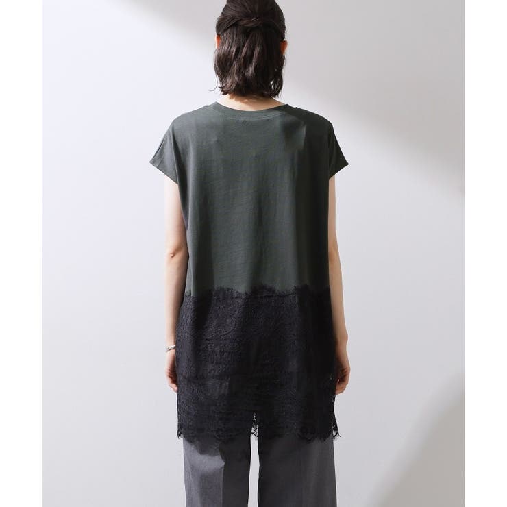レース切替 ロングTシャツ | THE SHOP TK | 詳細画像15 