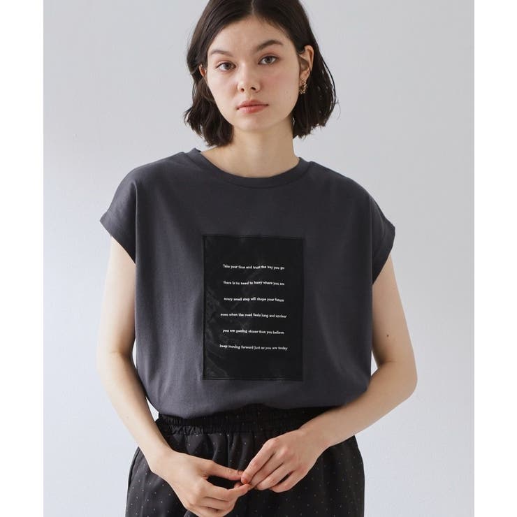 オーガンジー刺繍Tシャツ | THE SHOP TK | 詳細画像5 