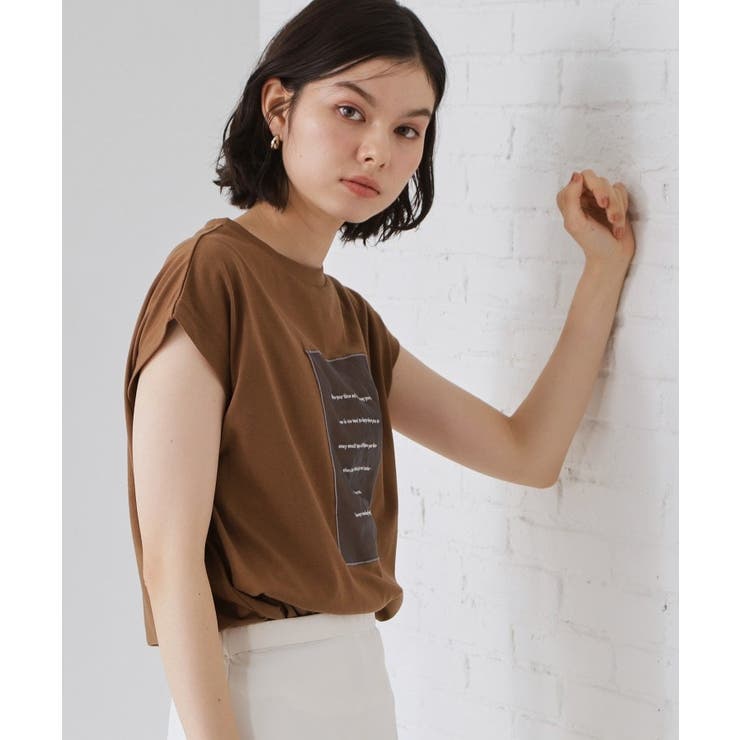 オーガンジー刺繍Tシャツ | THE SHOP TK | 詳細画像10 