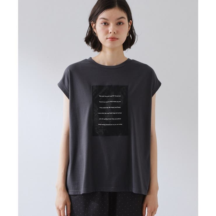 オーガンジー刺繍Tシャツ | THE SHOP TK | 詳細画像13 