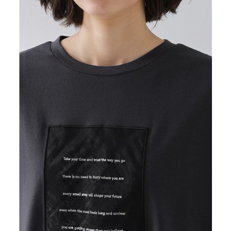 オーガンジー刺繍Tシャツ | THE SHOP TK | 詳細画像16 