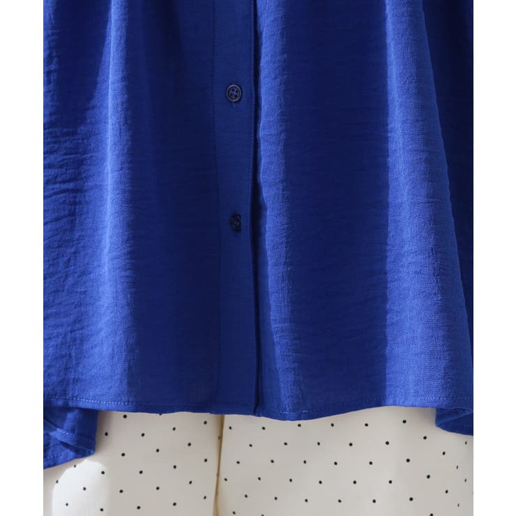 【夏に嬉しい機能つき】ひんやりさらさら シャーリングブラウス | THE SHOP TK | 詳細画像27 