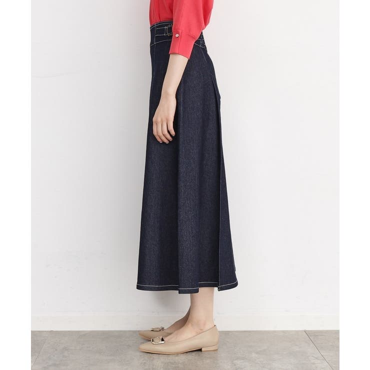 【オールシーズン】デニムタックスカート/洗える | THE SHOP TK | 詳細画像20 