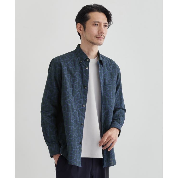 チェックボーラーガーゼシャツ | TAKEO KIKUCHI | 詳細画像19 