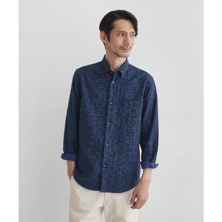 チェックボーラーガーゼシャツ | TAKEO KIKUCHI | 詳細画像24 