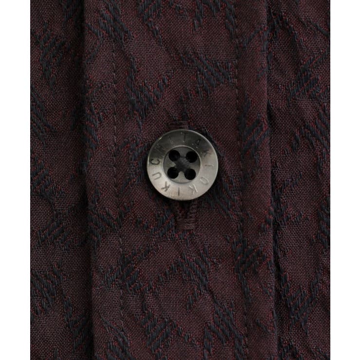 【Made in JAPAN】播州織 ドビー千鳥シャツ | TAKEO KIKUCHI | 詳細画像18 