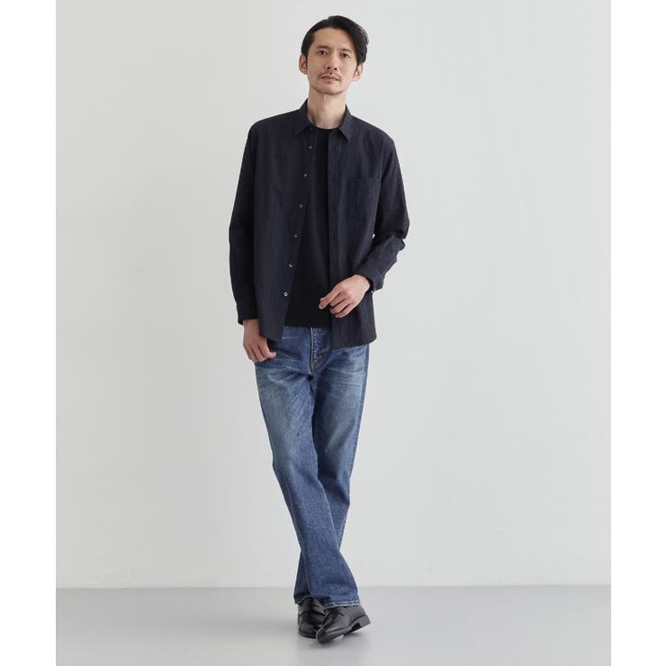 【Made in JAPAN】播州織 ドビー千鳥シャツ | TAKEO KIKUCHI | 詳細画像21 