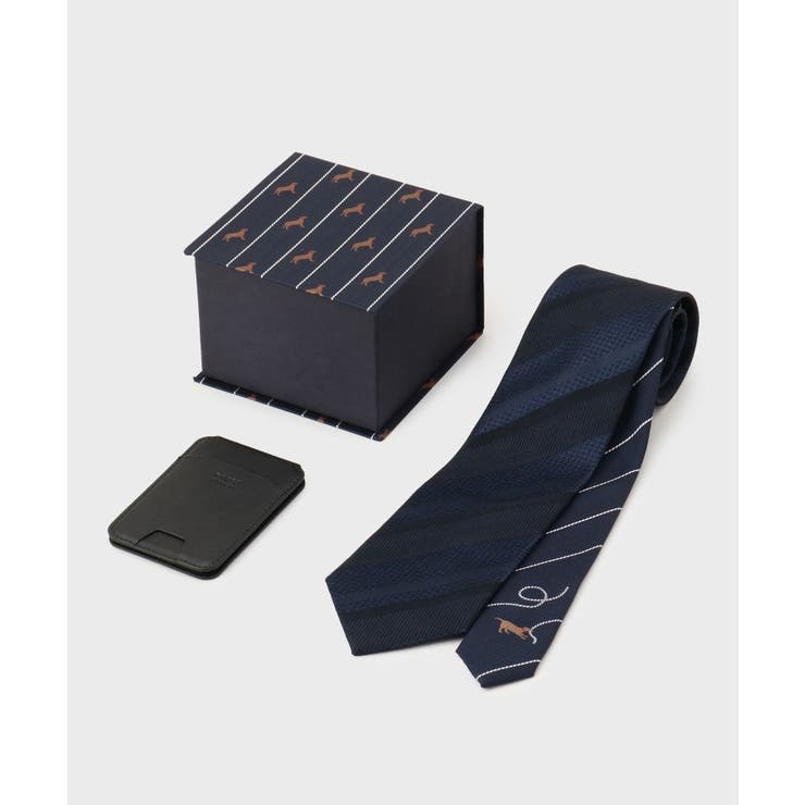 【スマホスタンド機能付きパスケース】プレイフルチェンジネクタイBOX | TAKEO KIKUCHI | 詳細画像1 