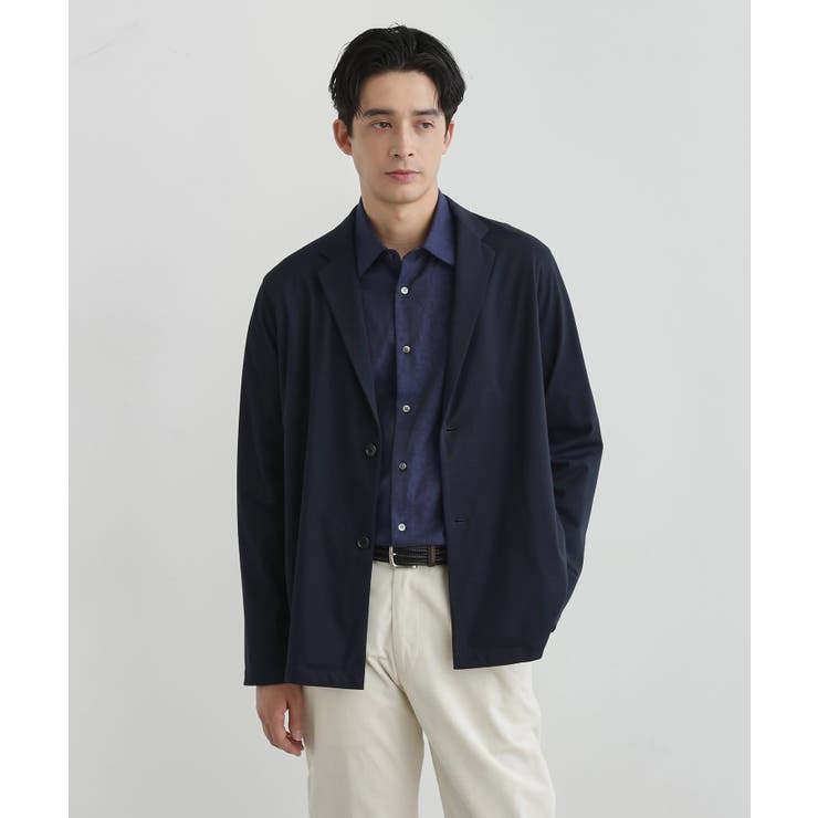 ネイビー(094) | リラックス カーディガン ジャケット | TAKEO KIKUCHI